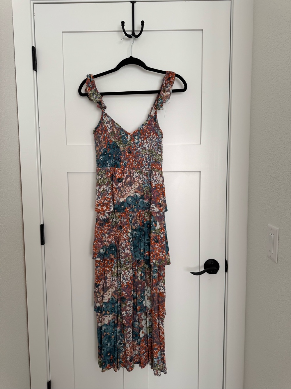 Floral Tiered Maxi Dress